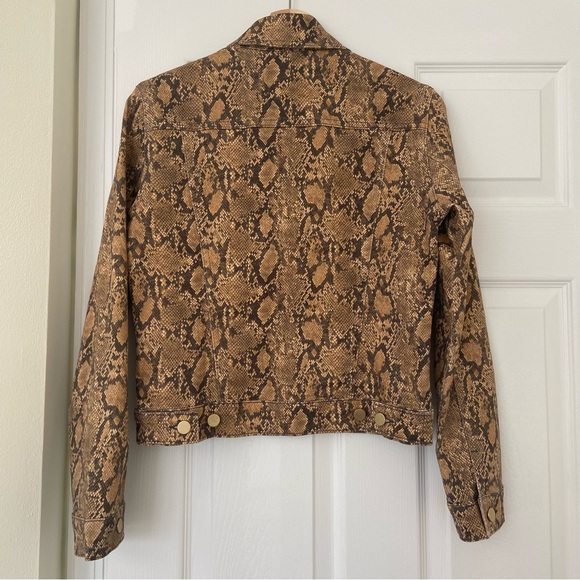 Frame Snakeskin Jacket - Picture 3 of 3